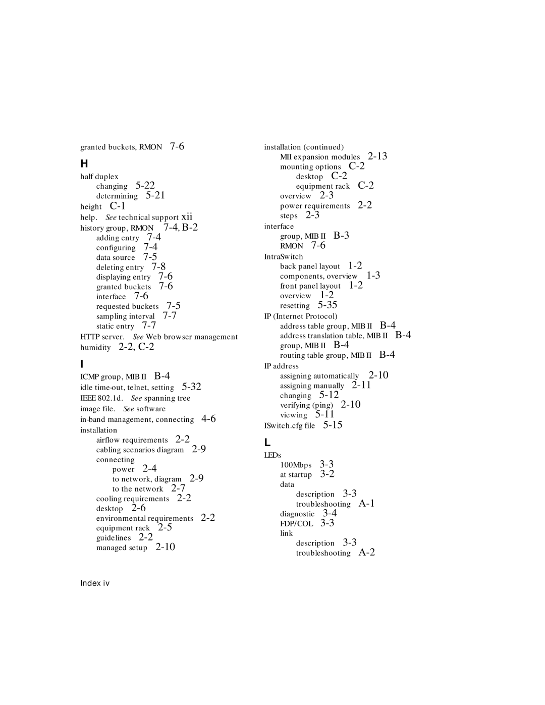 Asante Technologies 5324 user manual B-2 