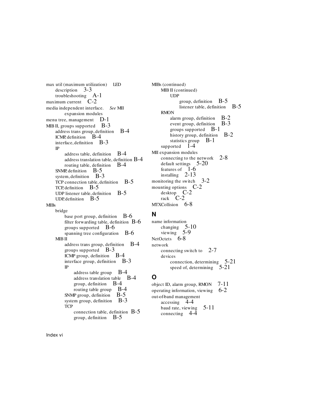 Asante Technologies 5324 user manual Tcp 