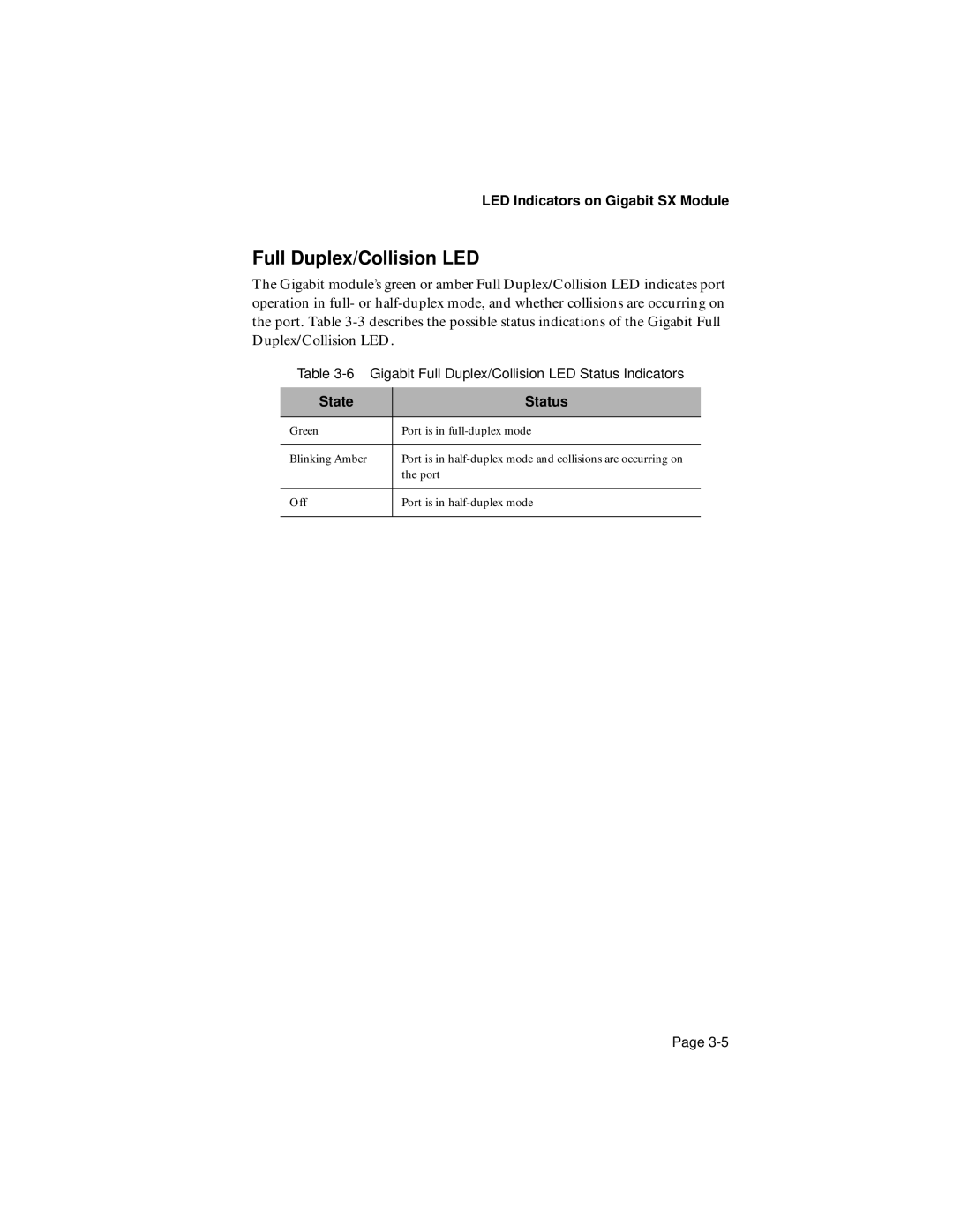 Asante Technologies 7000 user manual Full Duplex/Collision LED 