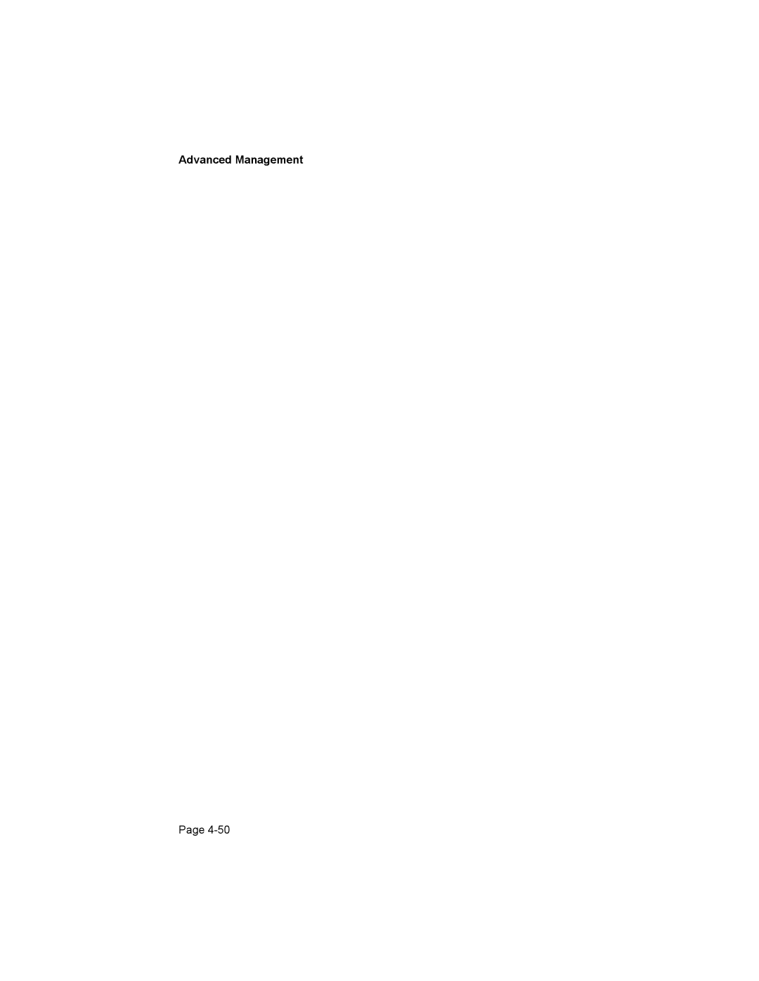 Asante Technologies 8000 user manual Advanced Management 