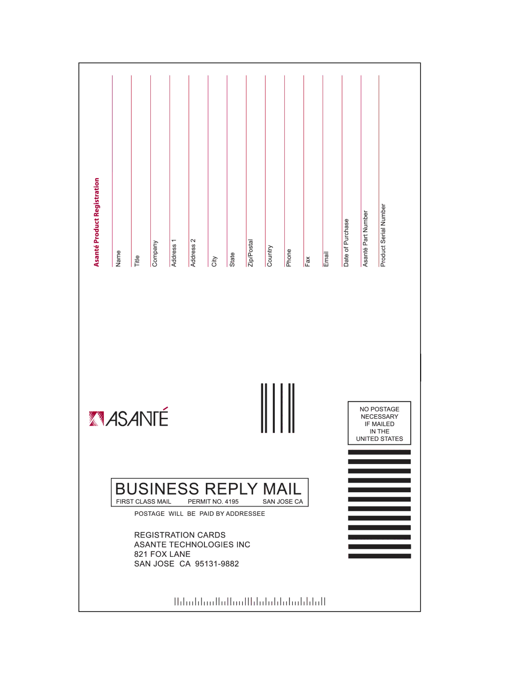 Asante Technologies user manual Asanté FriendlyNET FR1104-G User’s Manual 