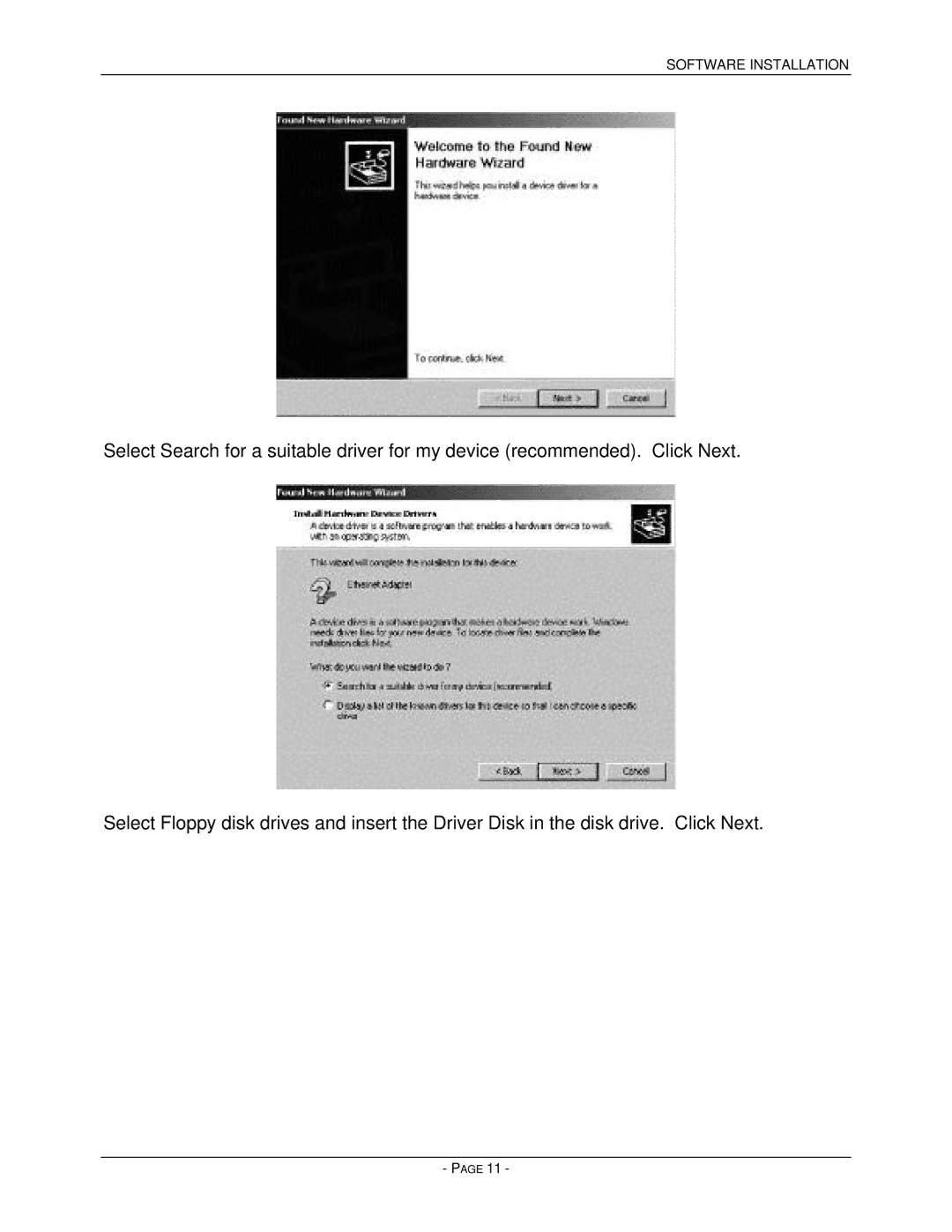 Asante Technologies PCMCIA user manual Software Installation 