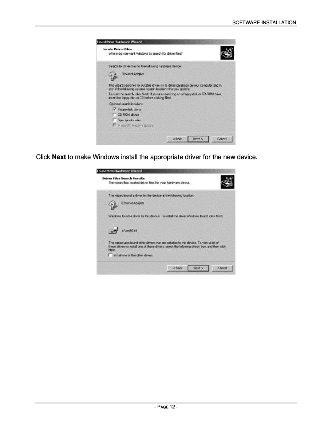 Asante Technologies PCMCIA user manual Software Installation, Page 