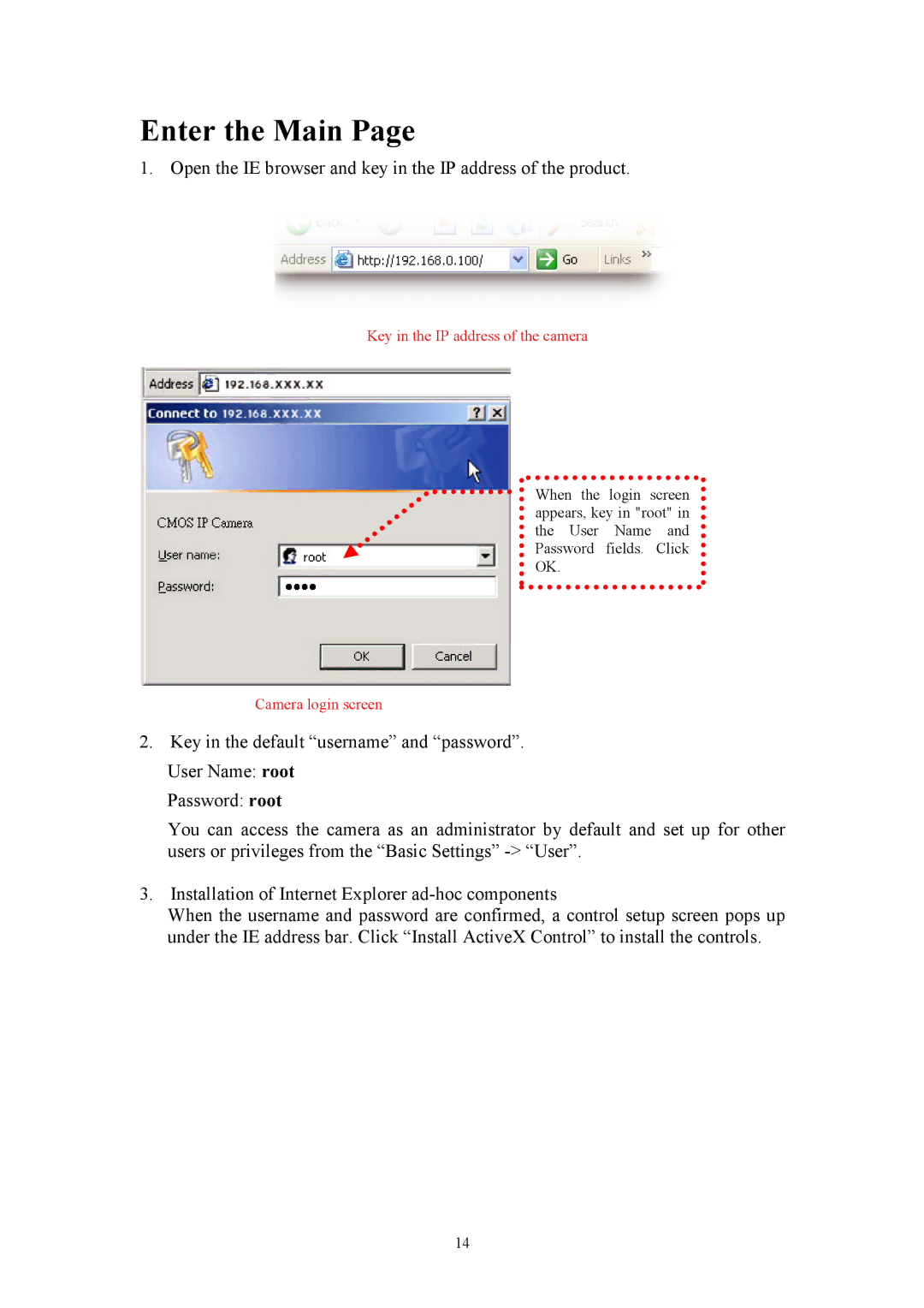 Asante Technologies Voyager II user manual Enter the Main 