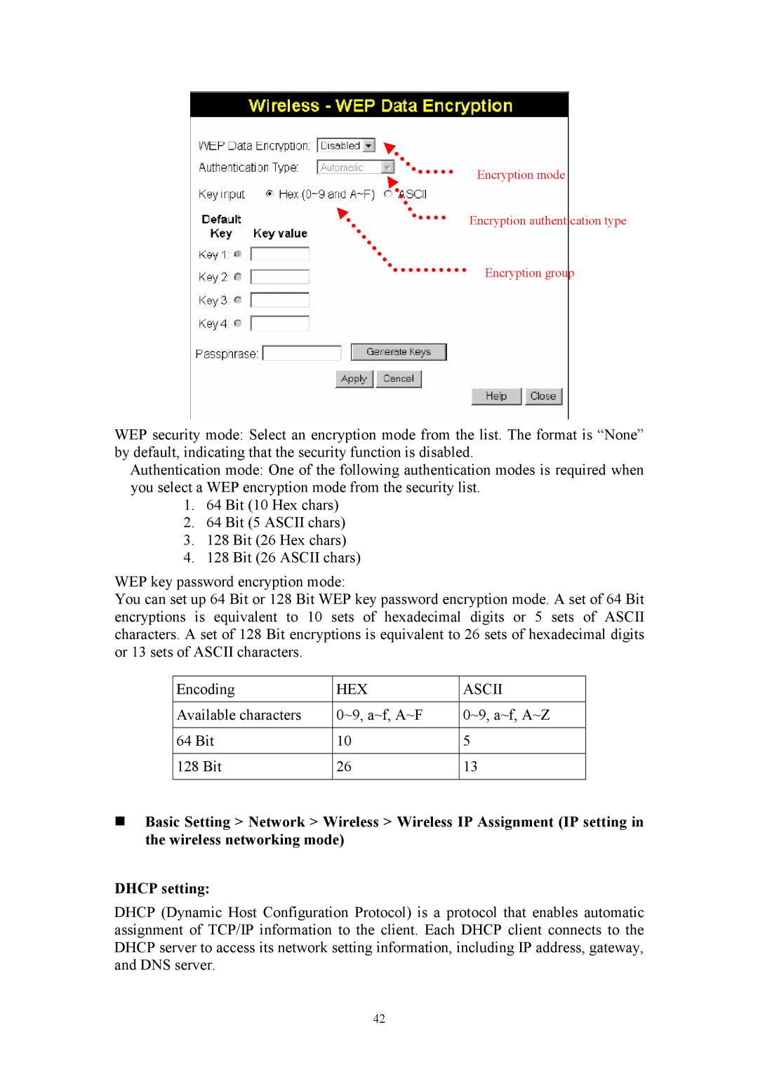 Asante Technologies Voyager II user manual Hex 