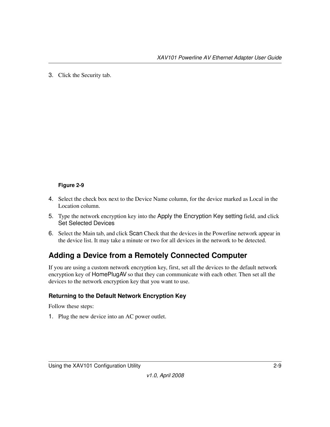 Asante Technologies XAV101 manual Adding a Device from a Remotely Connected Computer 