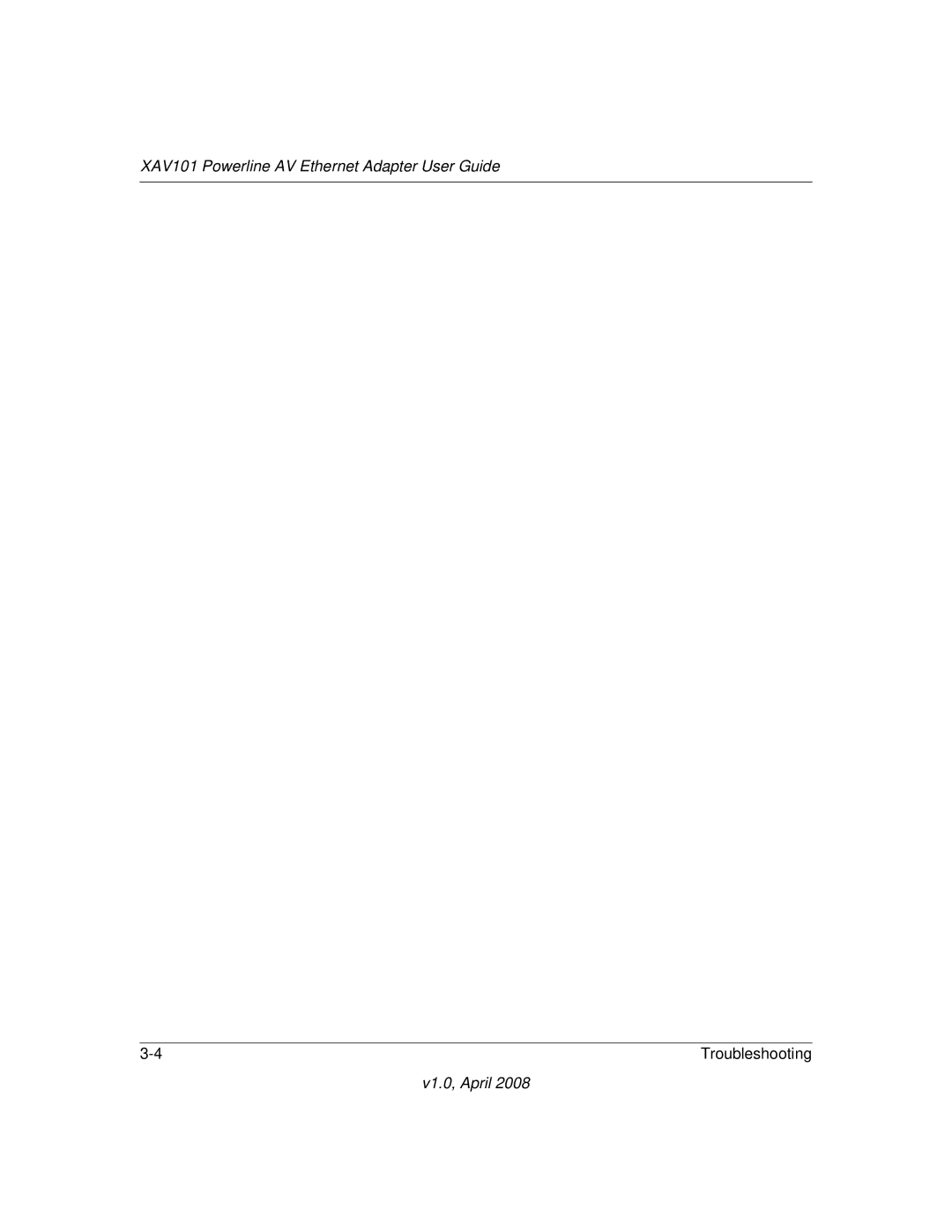 Asante Technologies manual XAV101 Powerline AV Ethernet Adapter User Guide 