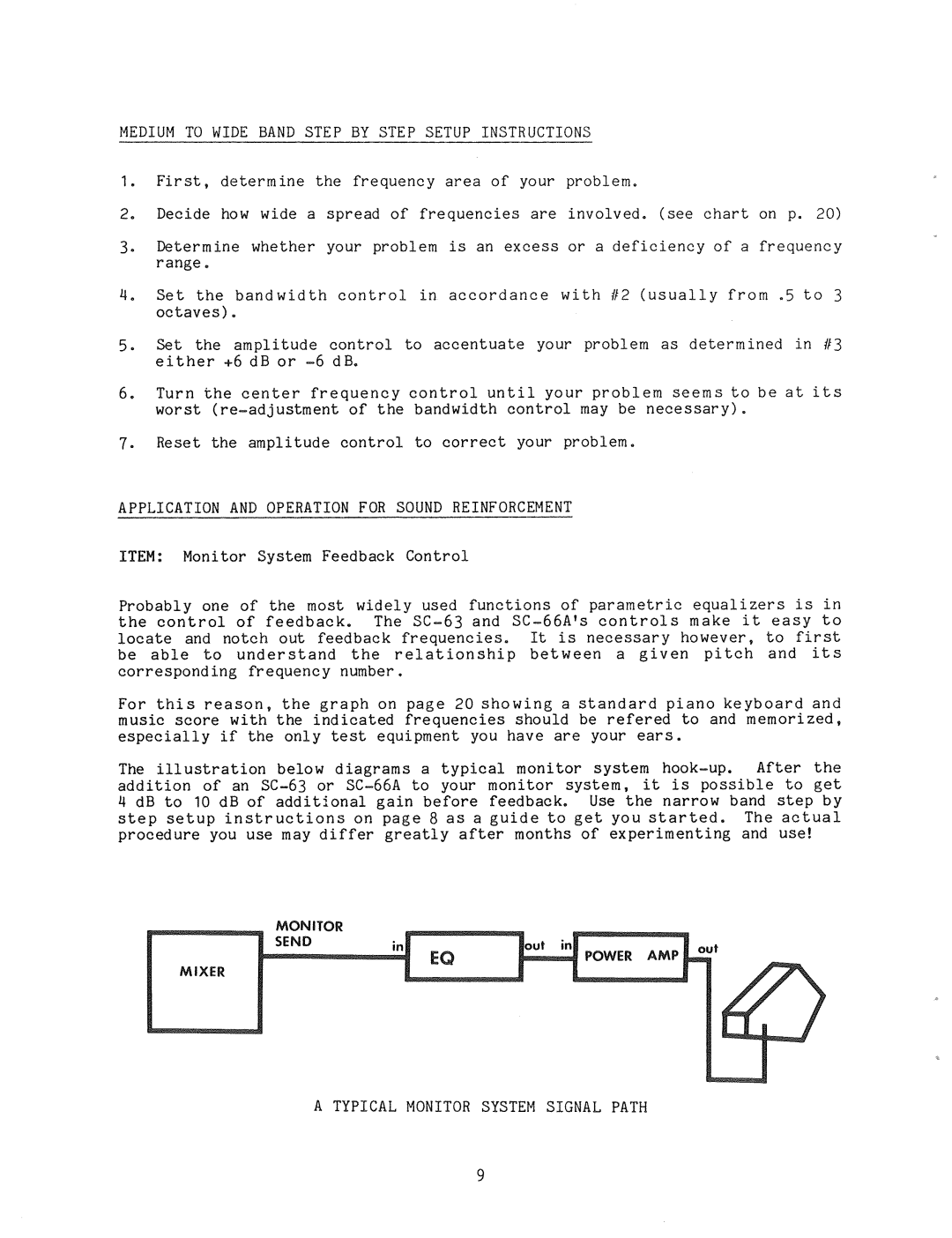 Ashly SC-66A, SC-63 manual 