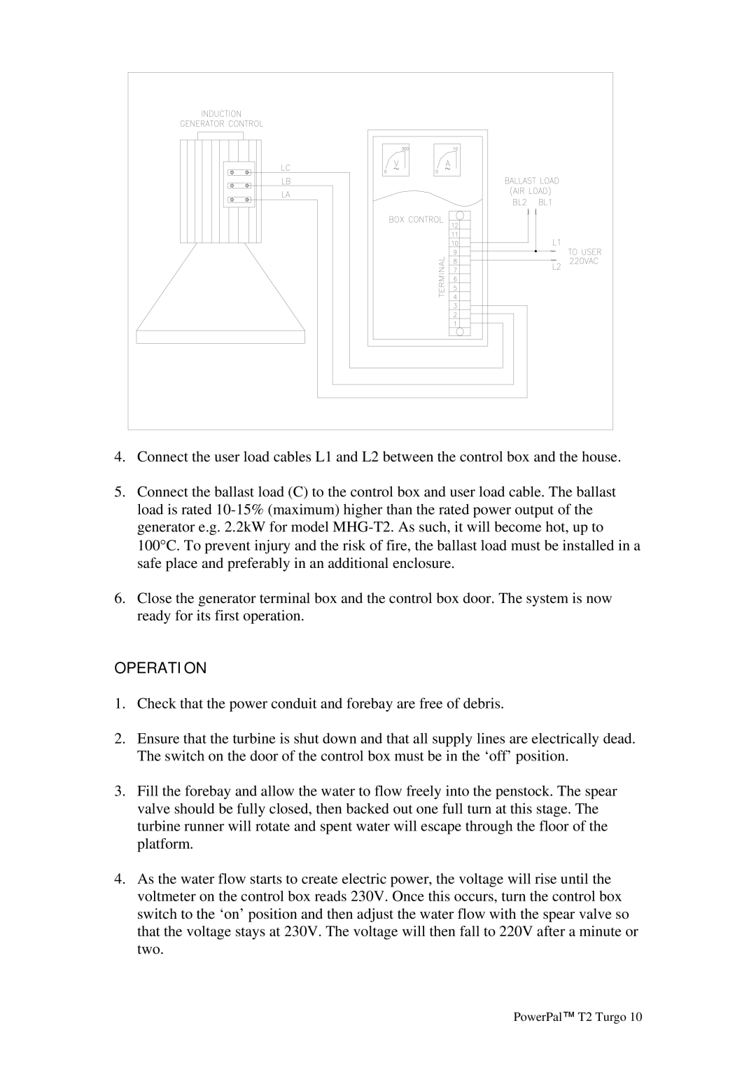 Asian Resources Int'l Limited MHG-T2 manual Operation 