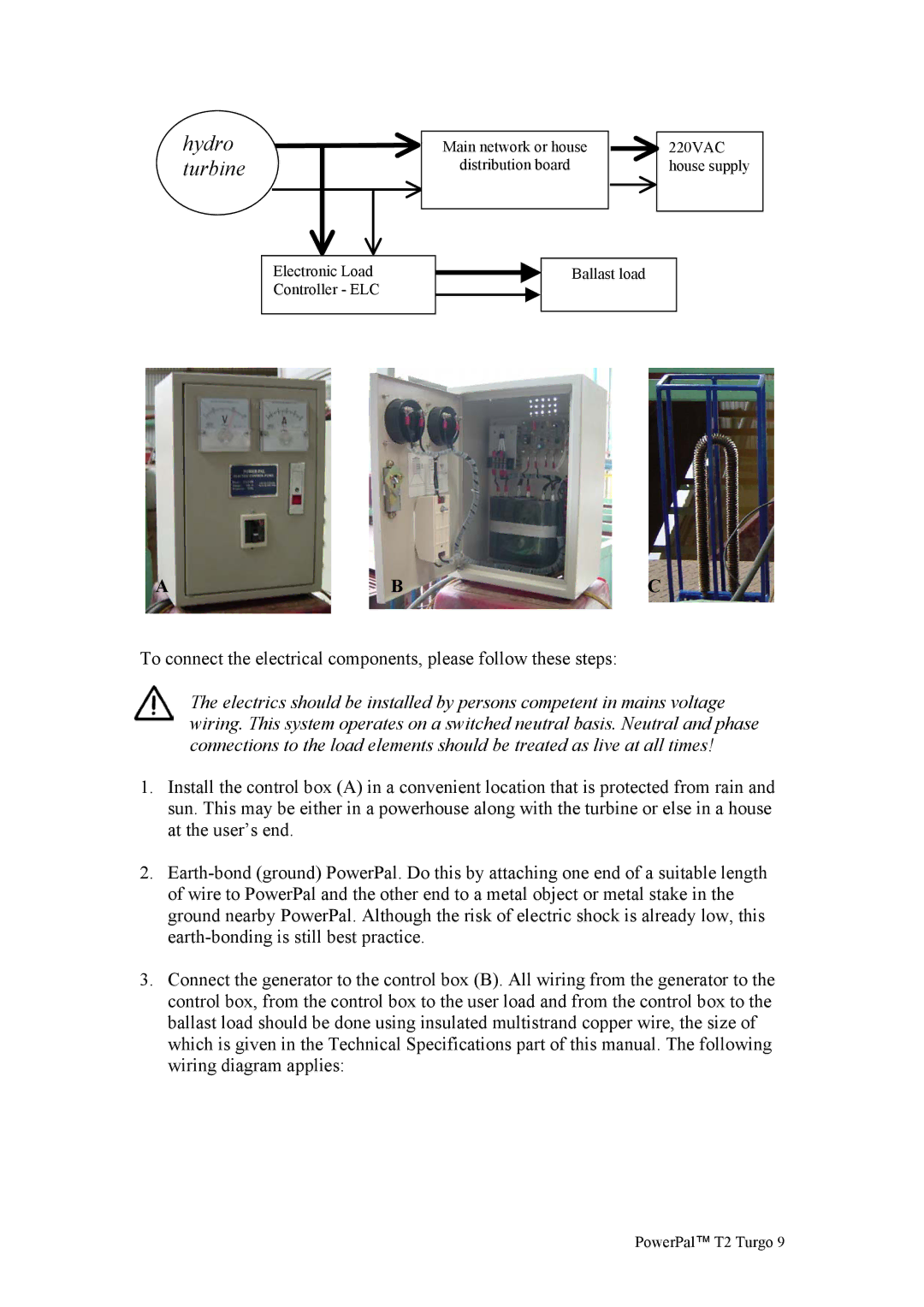 Asian Resources Int'l Limited MHG-T2 manual Hydro turbine, Abc 