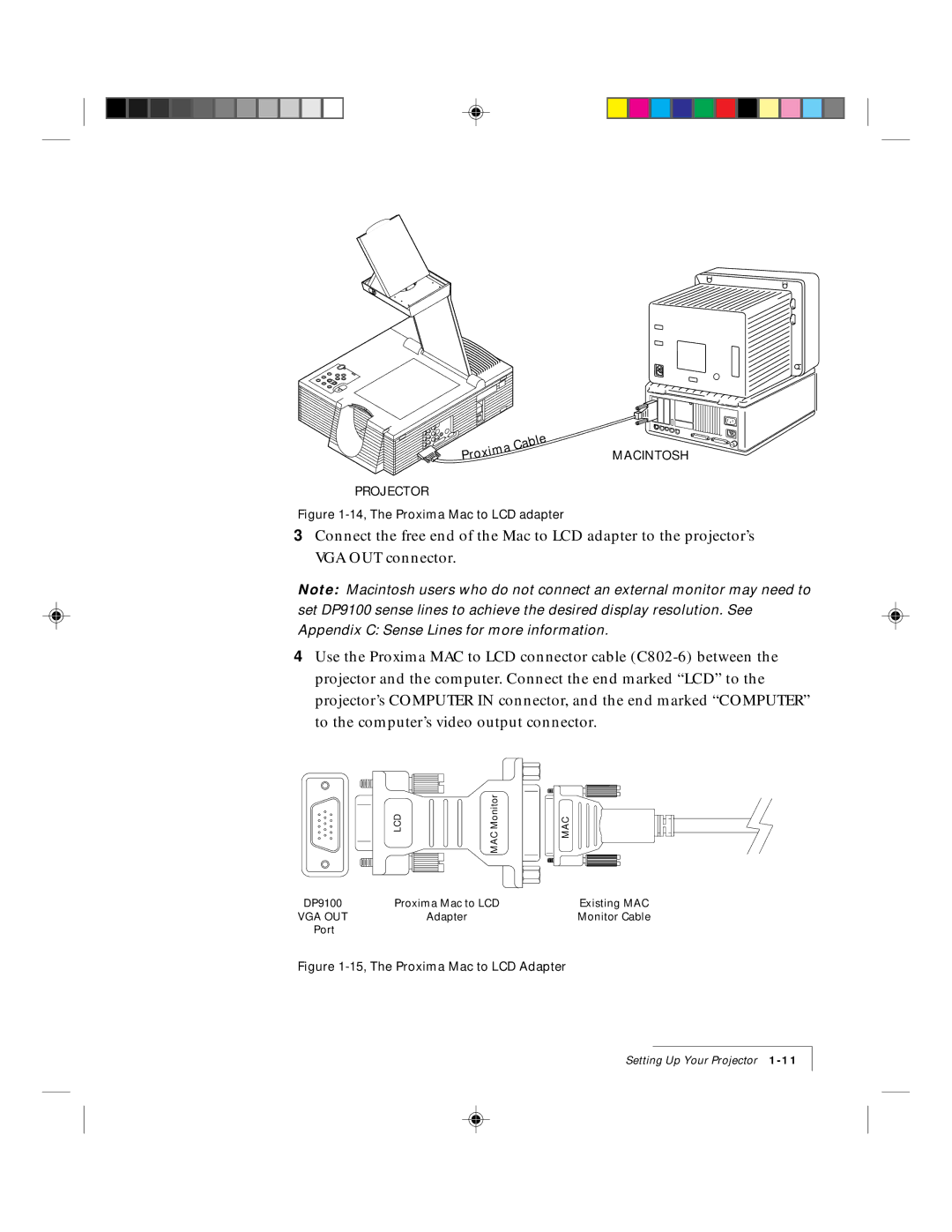 Ask Proxima 9100 manual Macintosh Projector 