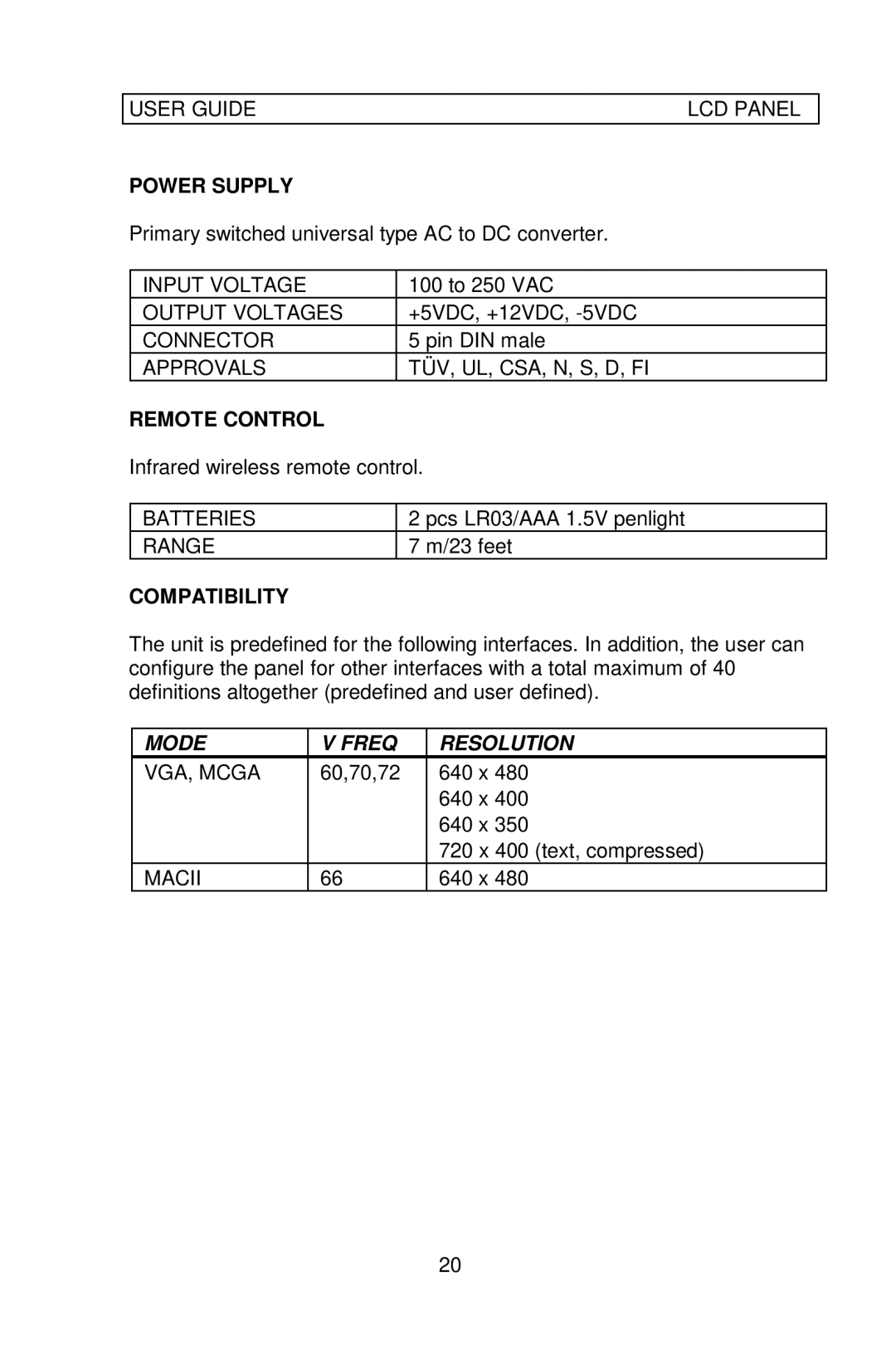 Ask Proxima C300 manual Power Supply, Remote Control, Compatibility 