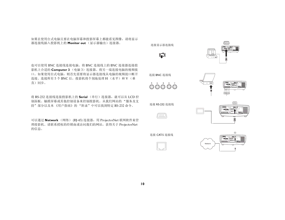 Ask Proxima C450, C440 manual 连接=opJOPO=连接线 连接=`qJR=连接线 