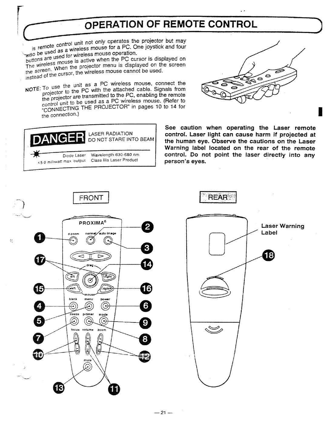Ask Proxima DP5950 manual 