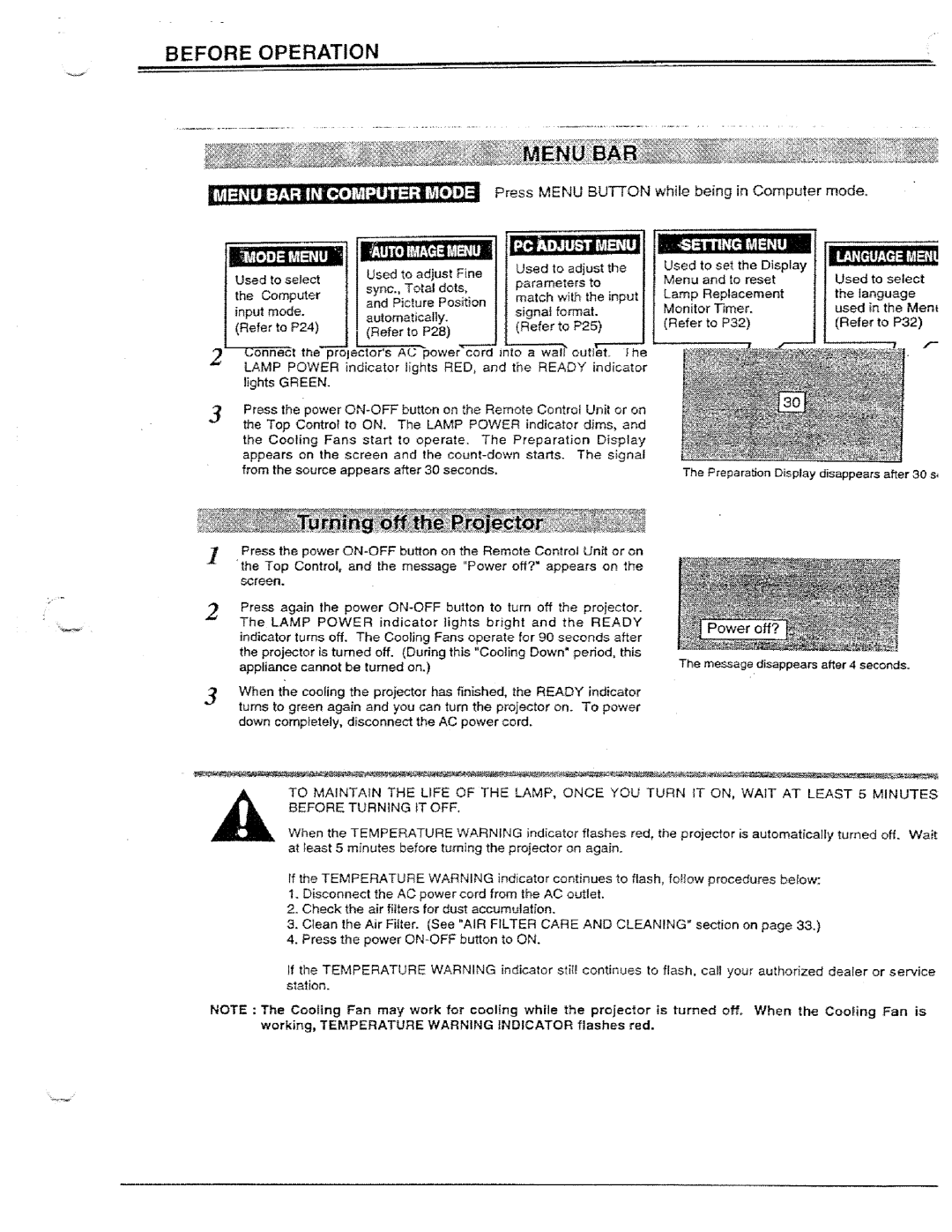 Ask Proxima LX manual 