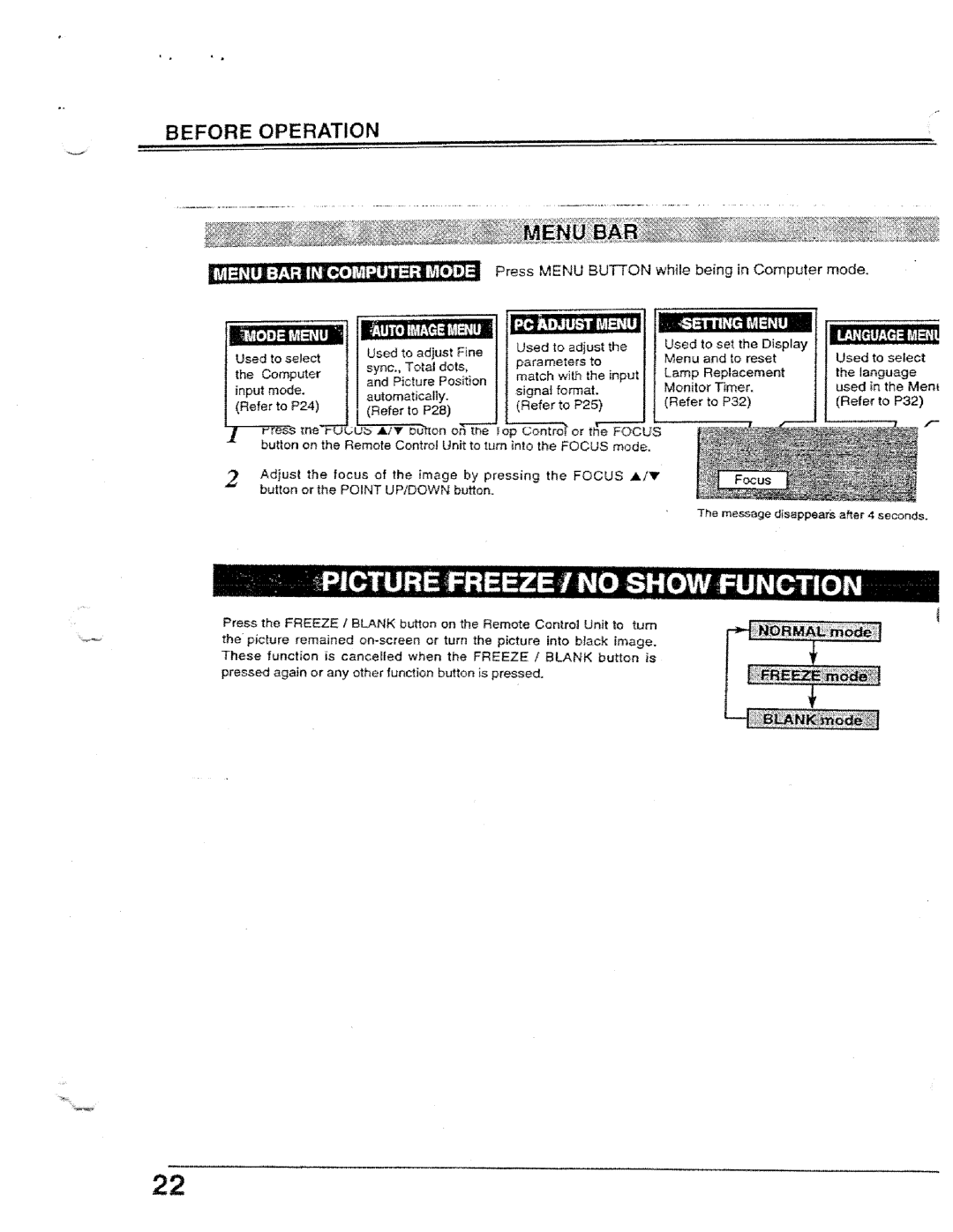 Ask Proxima LX manual 