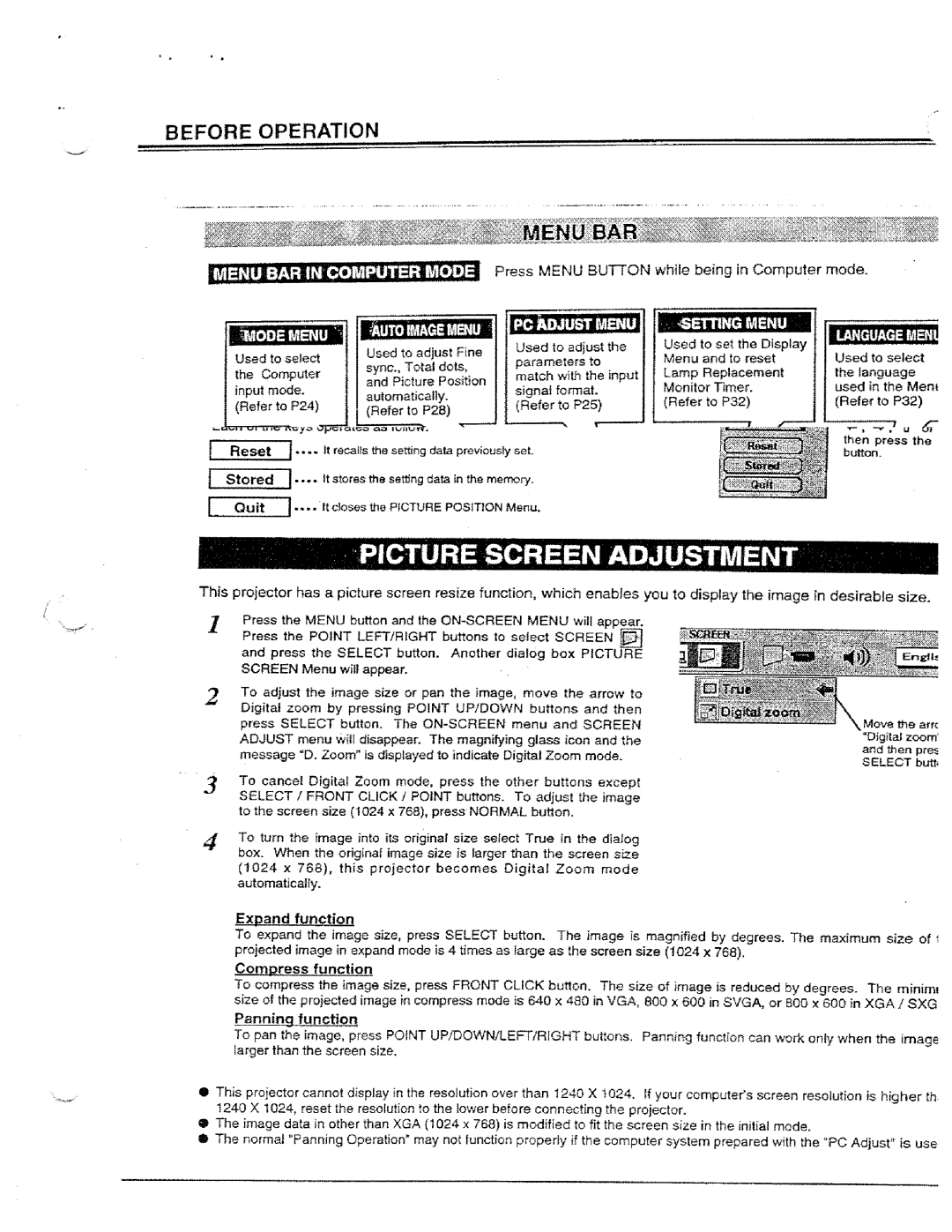 Ask Proxima LX manual 