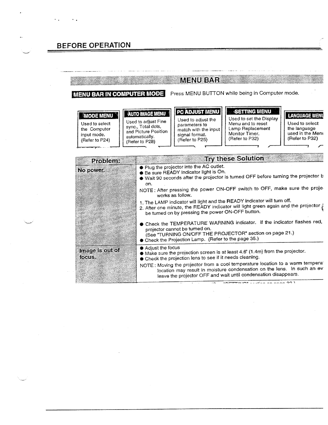 Ask Proxima LX manual 