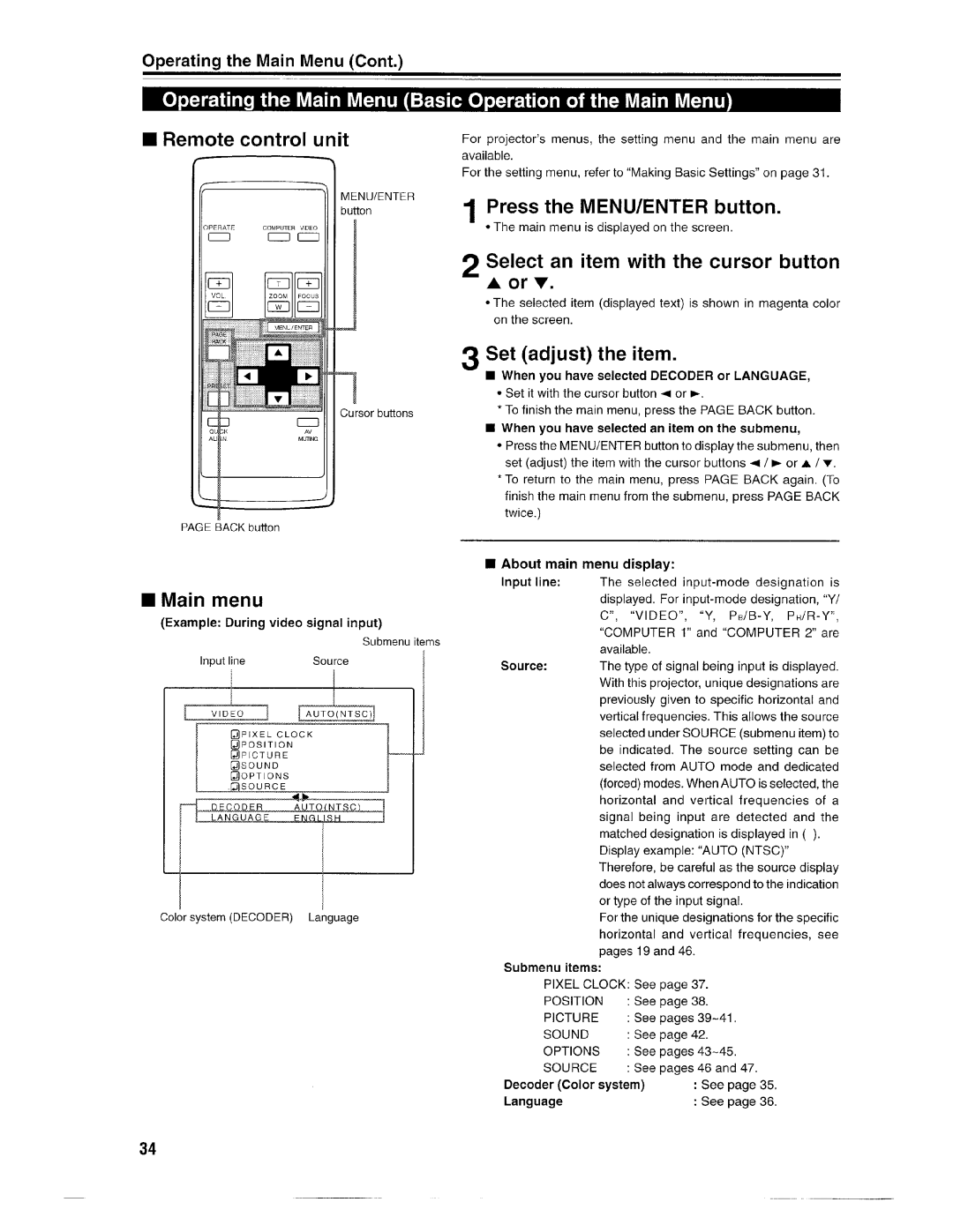 Ask Proxima Pro AV SX1 manual 