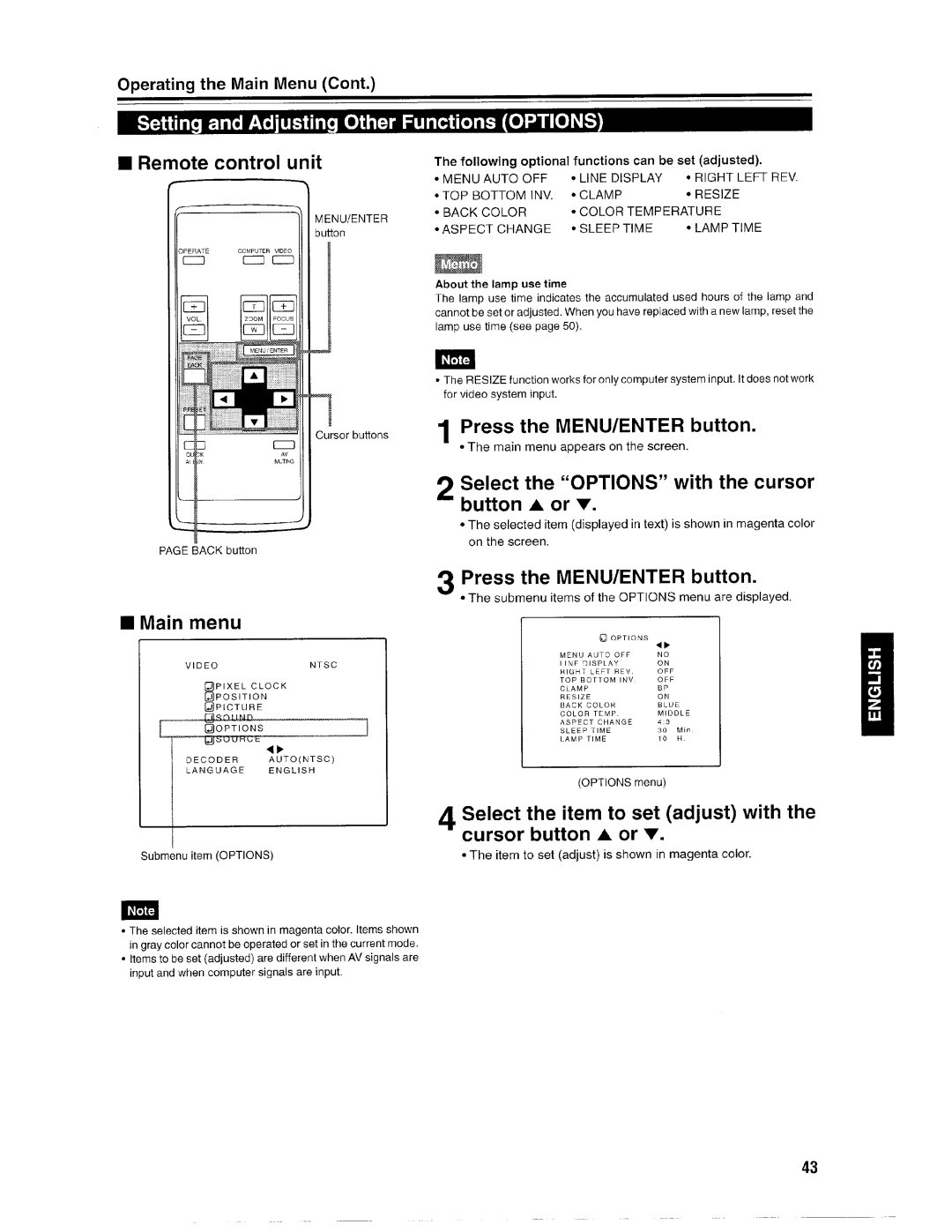 Ask Proxima Pro AV SX1 manual 