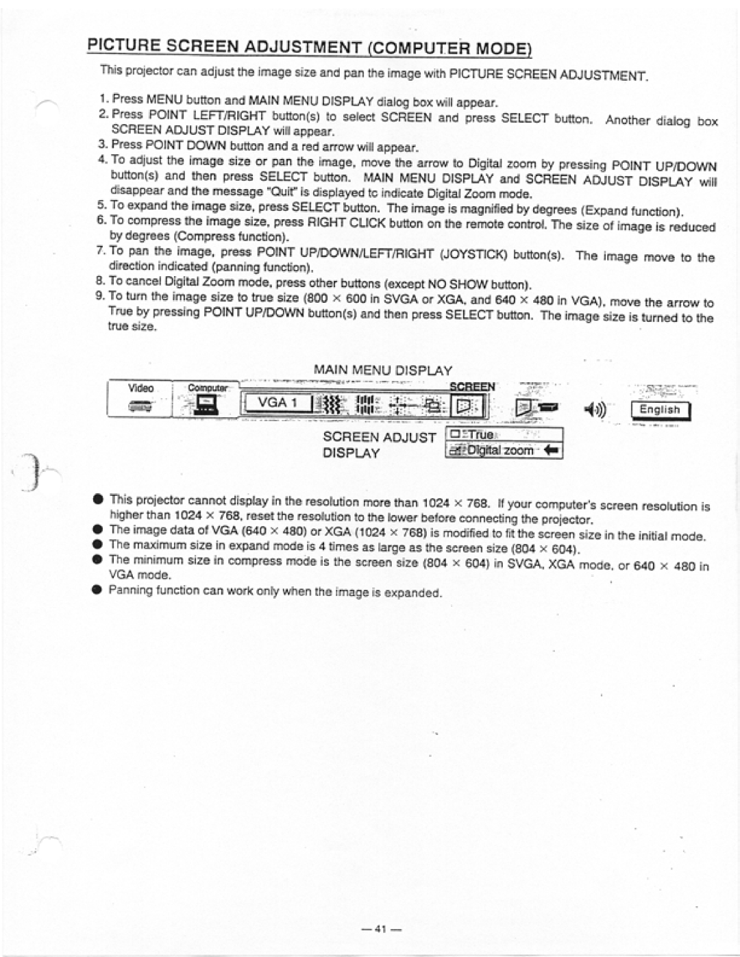 Ask Proxima Ultralight LS1 manual 