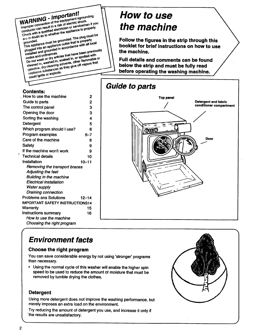 Asko 11505 manual 