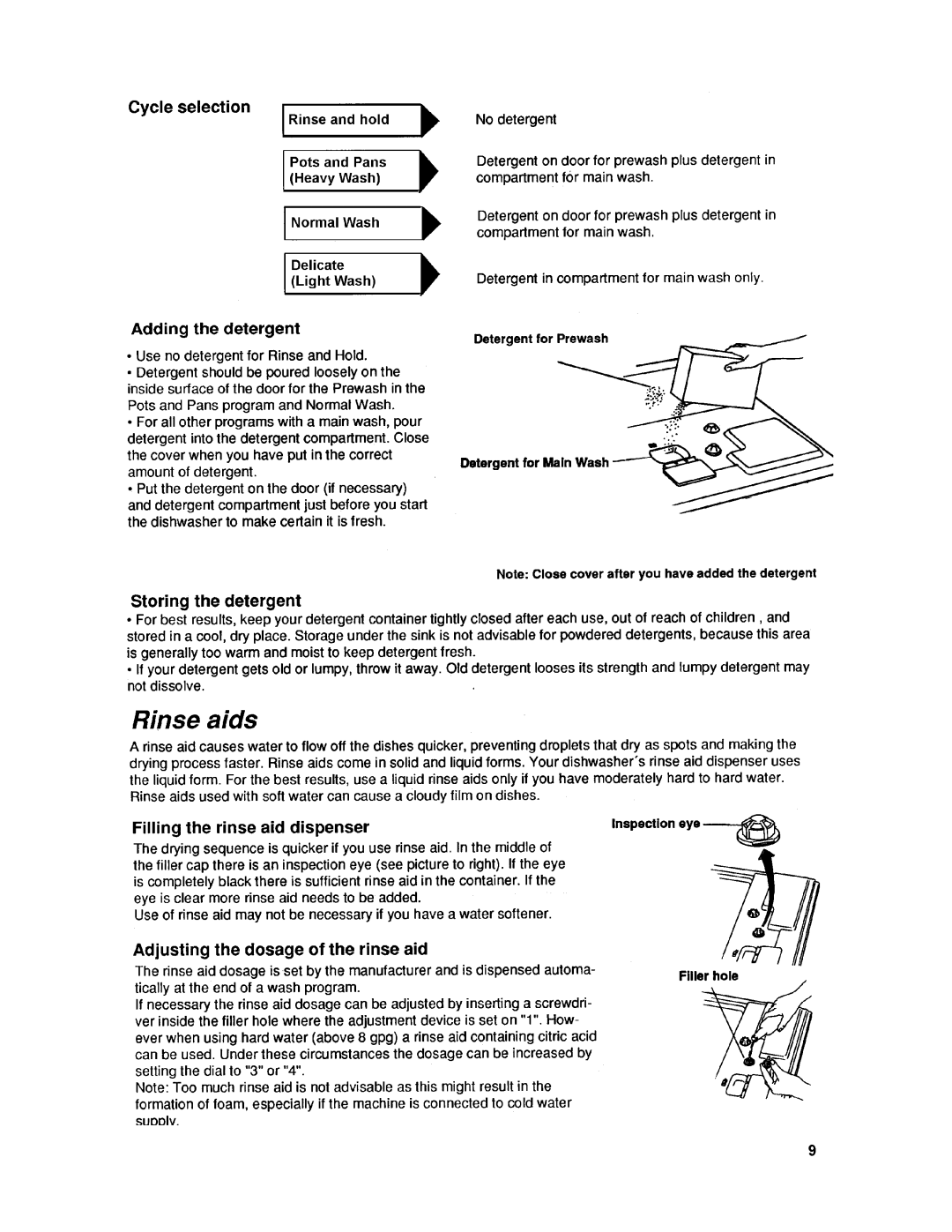 Asko 1653 manual 