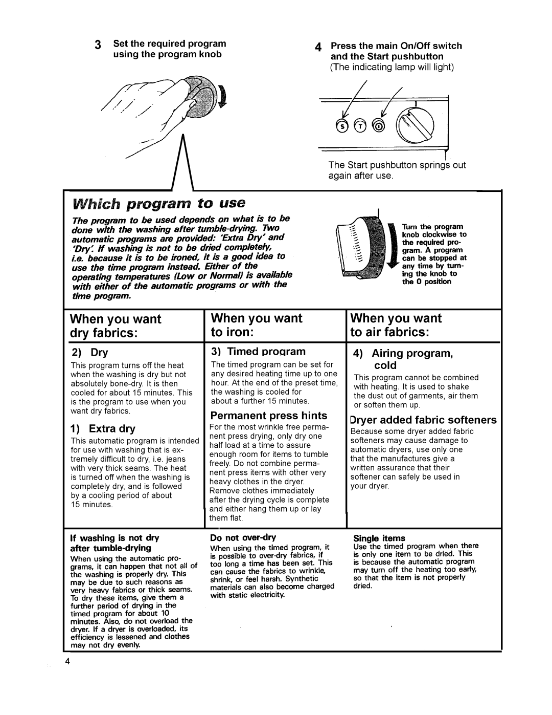 Asko 7003 manual 