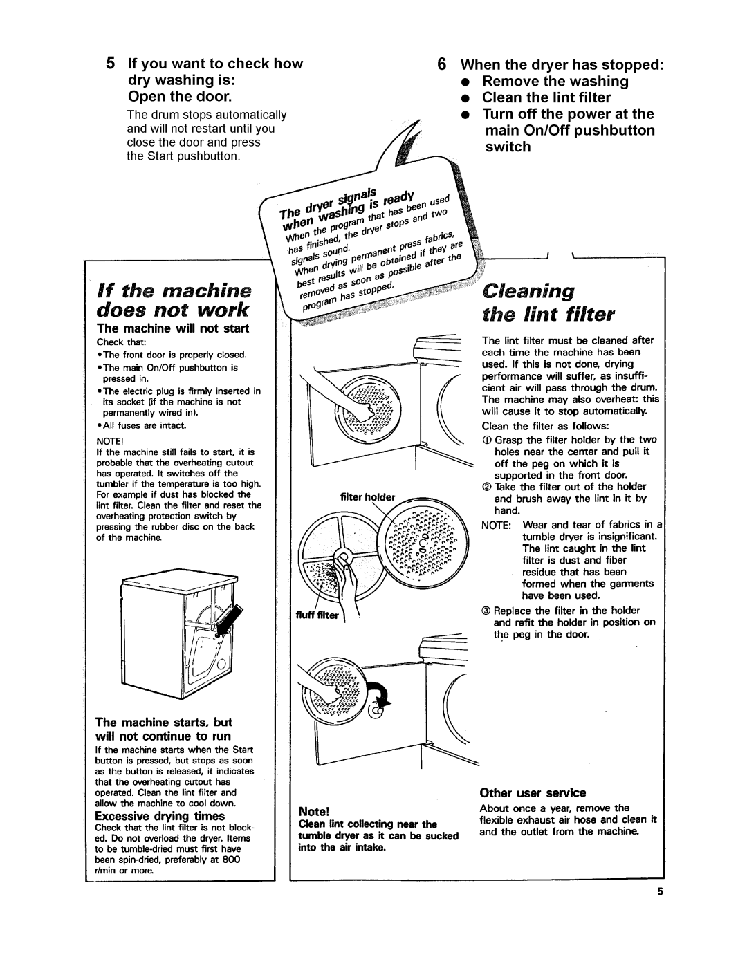 Asko 7003 manual 