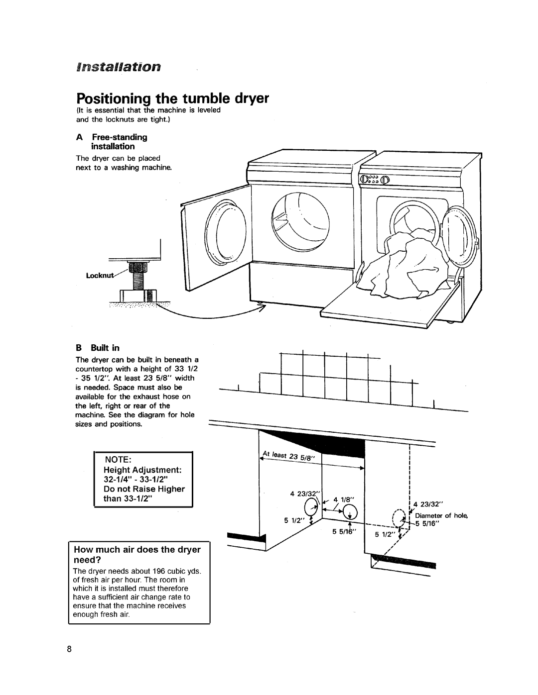 Asko 7004 manual 