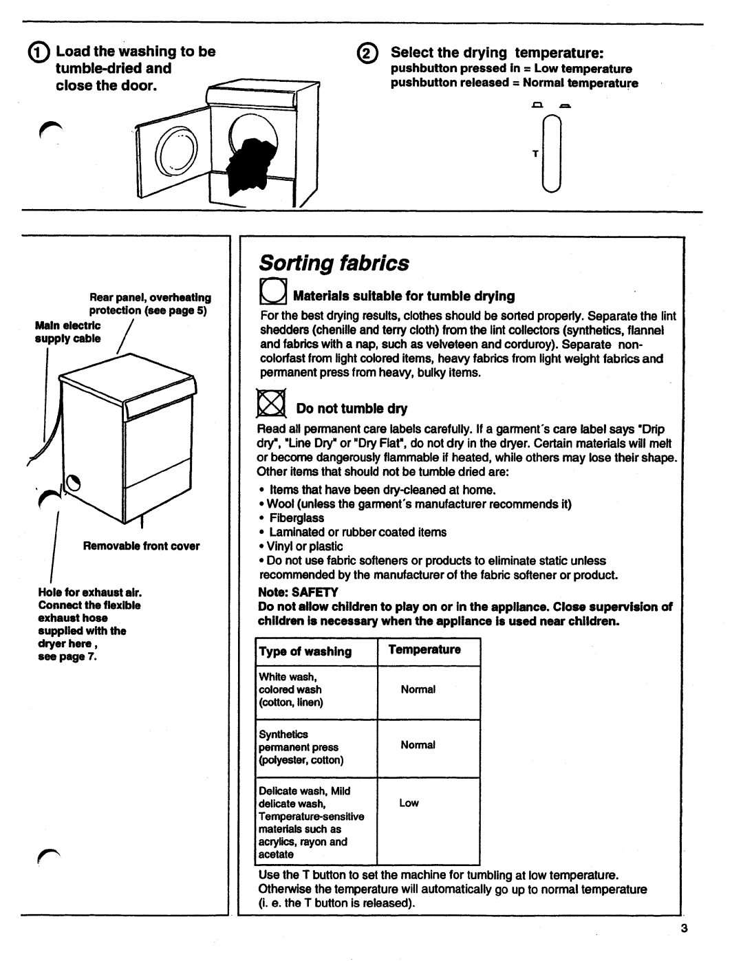 Asko 7005 manual 