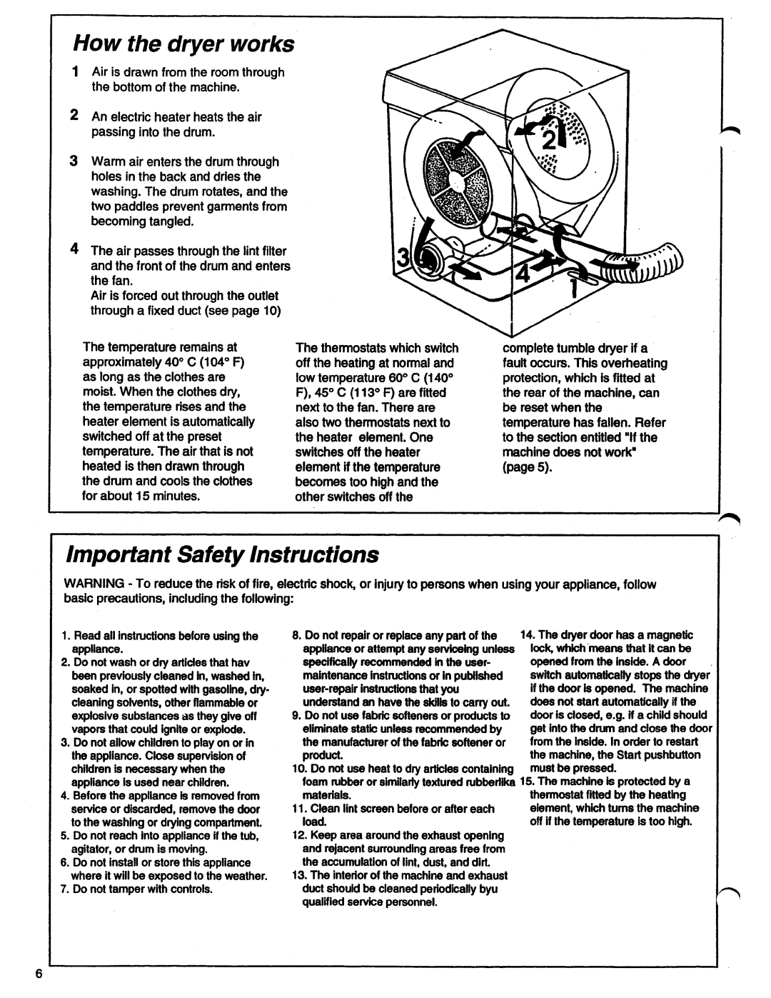 Asko 7005 manual 