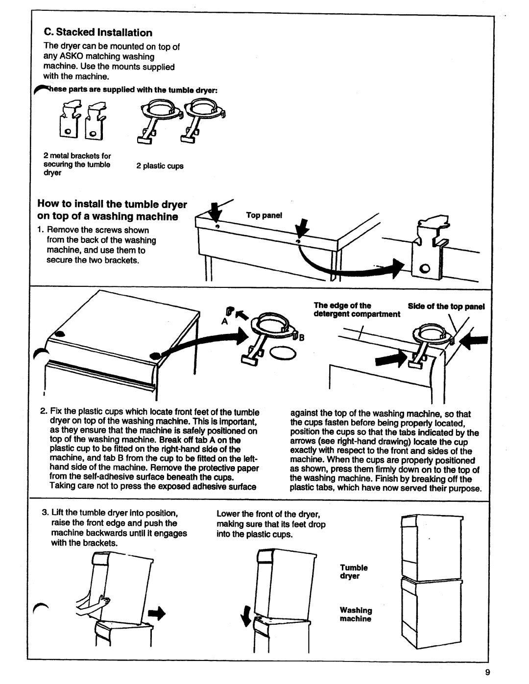 Asko 7005 manual 