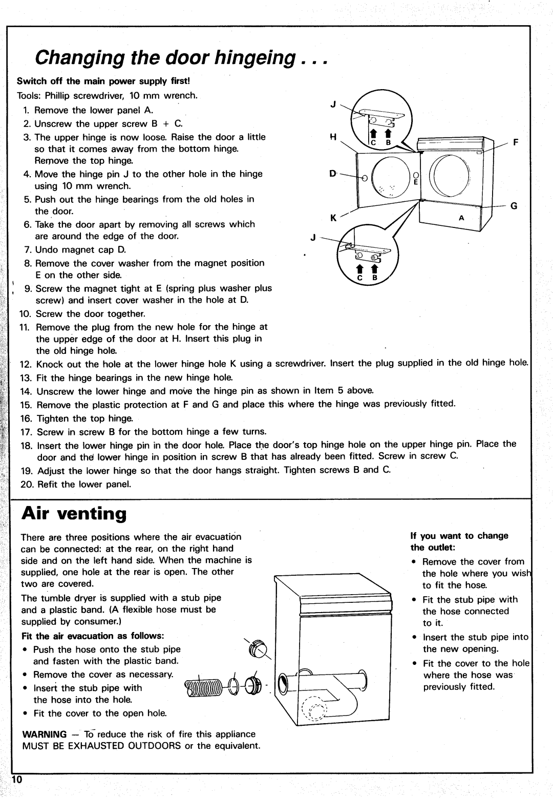 Asko 7304 manual 