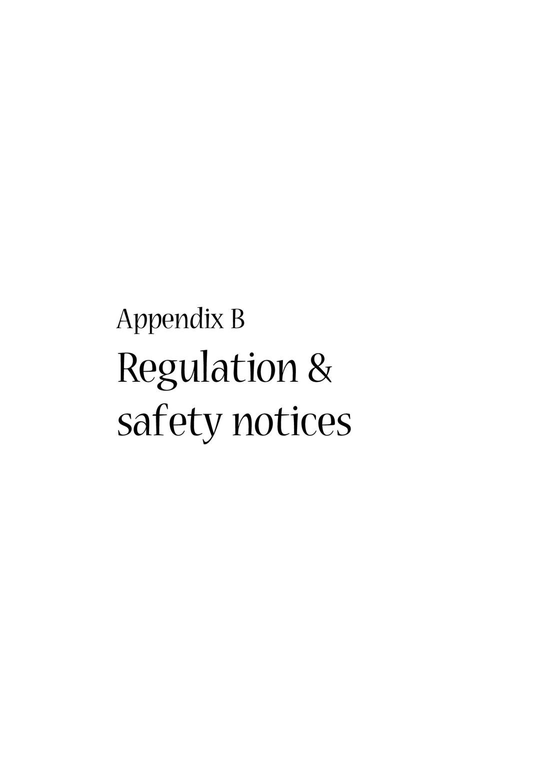 Aspire Digital 1680, 1410 manual Regulation & safety notices 