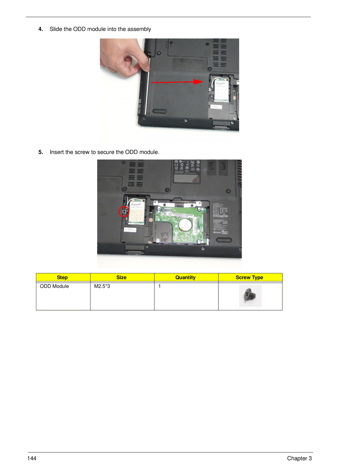 Aspire Digital 5534 manual Chapter 