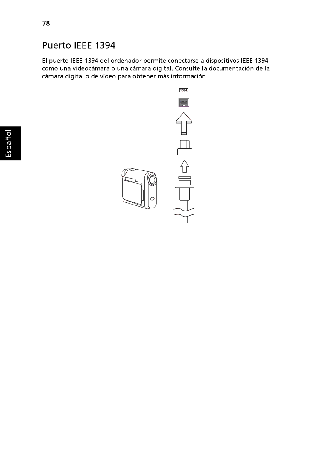 Aspire Digital 5920G manual Puerto Ieee 