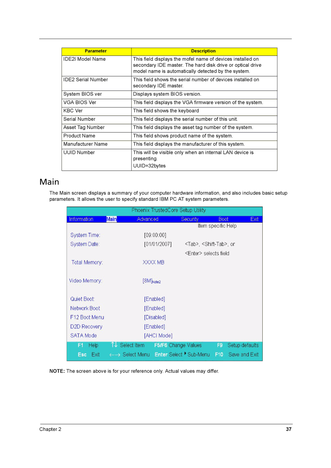 Aspire Digital 8930 manual Main 