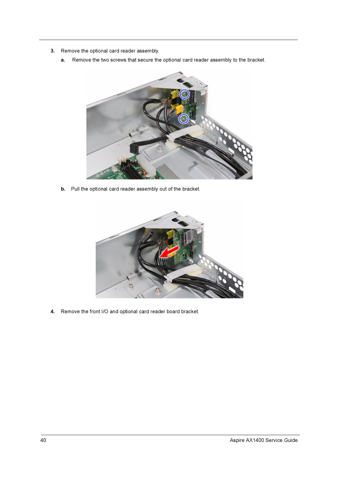 Aspire Digital AX1400 manual 