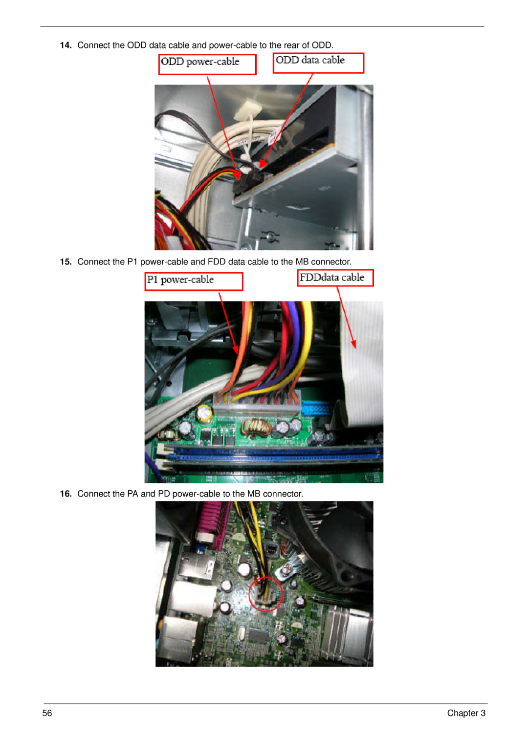 Aspire Digital M1610, M261 manual Chapter 