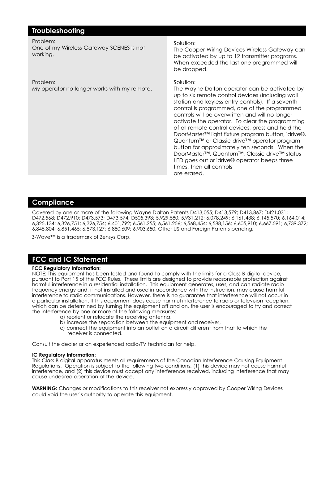 Aspire Digital RFKGT manual Compliance, FCC and IC Statement 