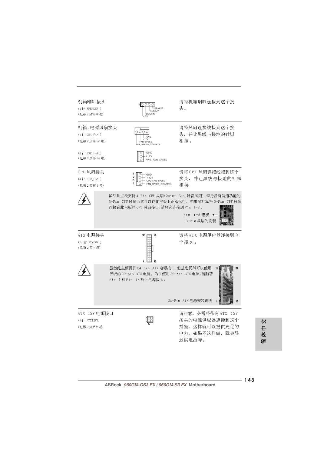 ASRock 960GM-S3 FX manual 143 