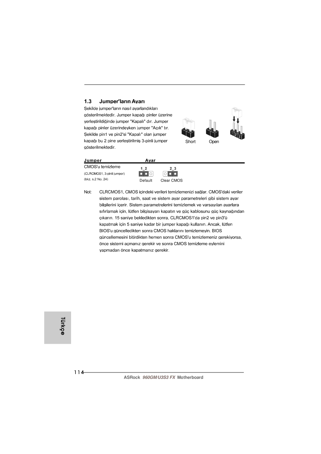 ASRock 960GM/U3S3 FX manual 114 