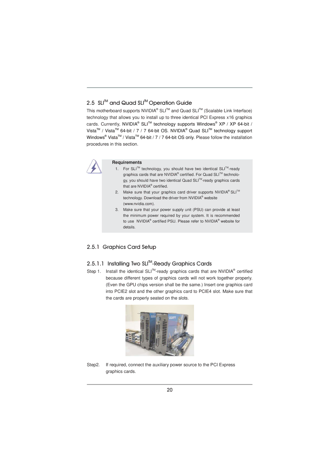 ASRock 990FX Extreme4 manual Slitm and Quad Slitm Operation Guide, Requirements 