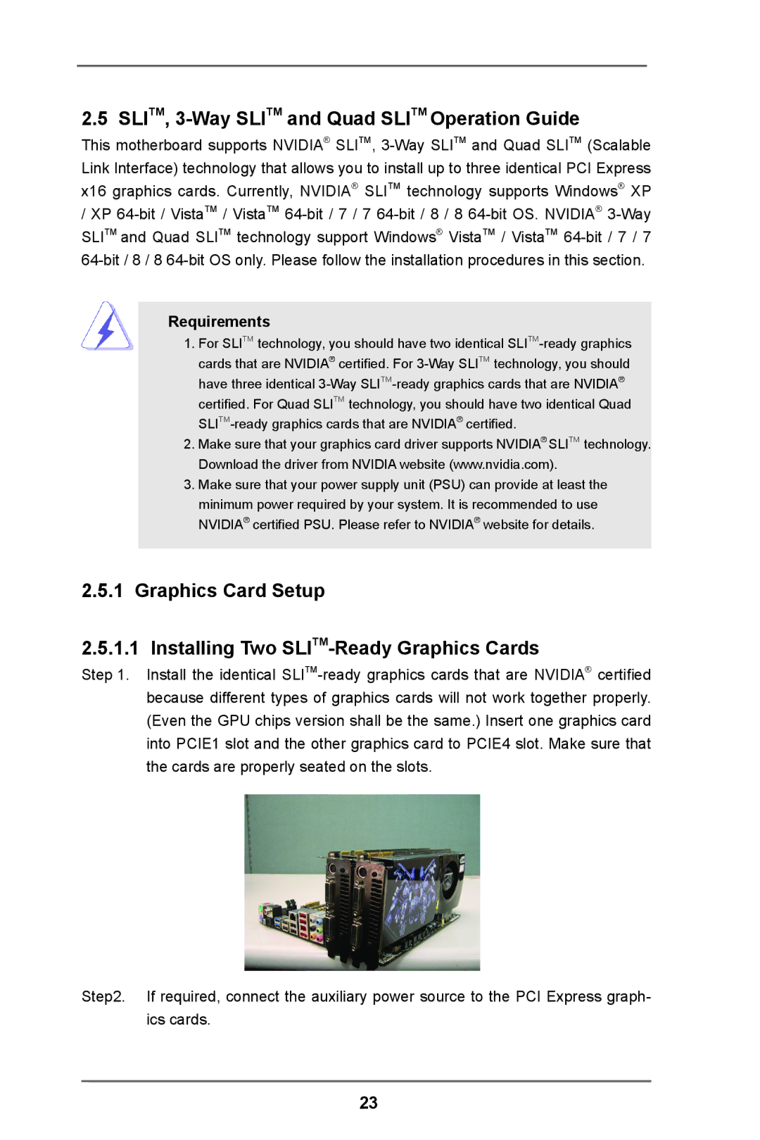 ASRock 990FX Extreme9 manual SLITM, 3-Way Slitm and Quad Slitm Operation Guide, Requirements 