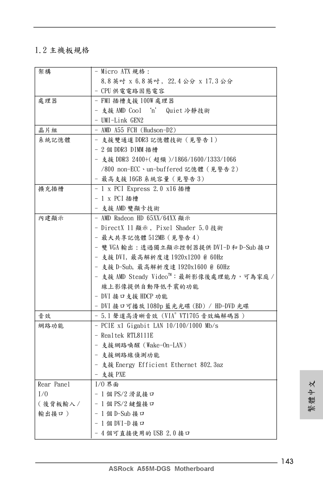 ASRock A55M-DGS manual 143 