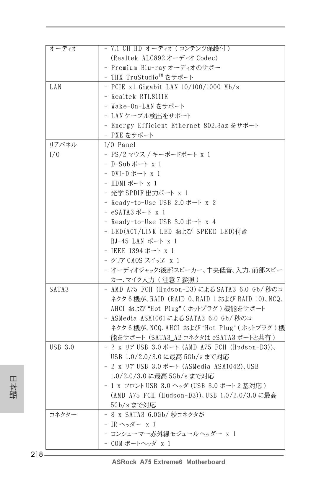 ASRock A75 Extreme6 manual 218 