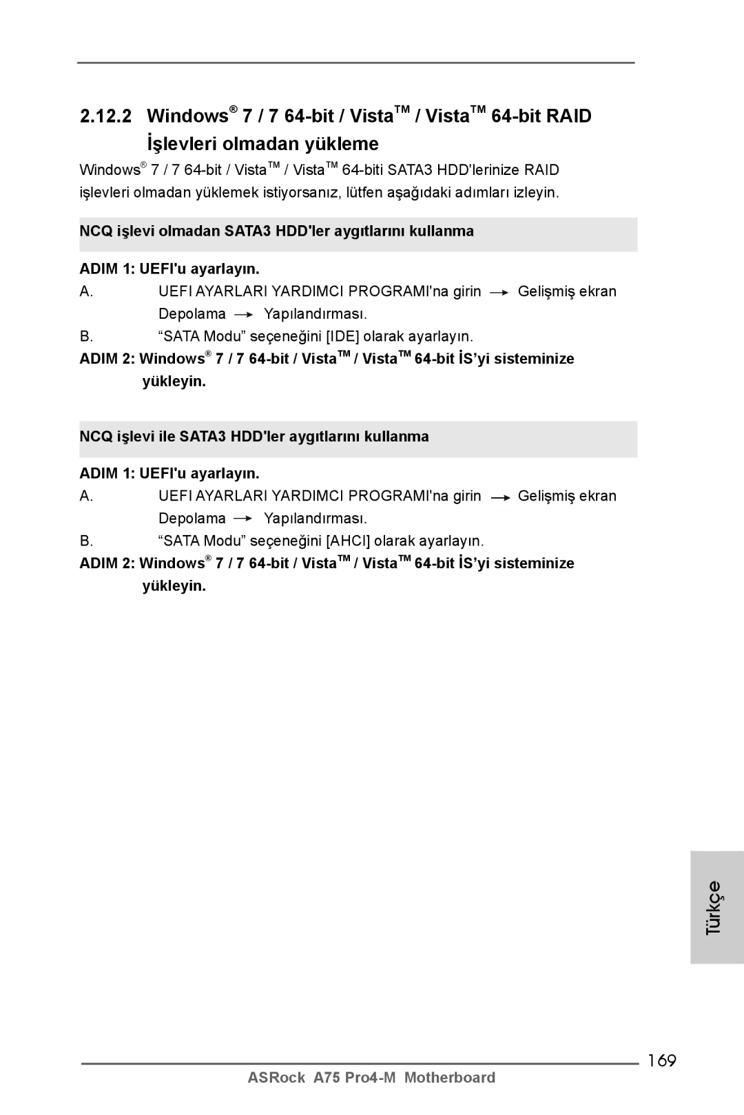 ASRock A75 Pro4-M manual 169 