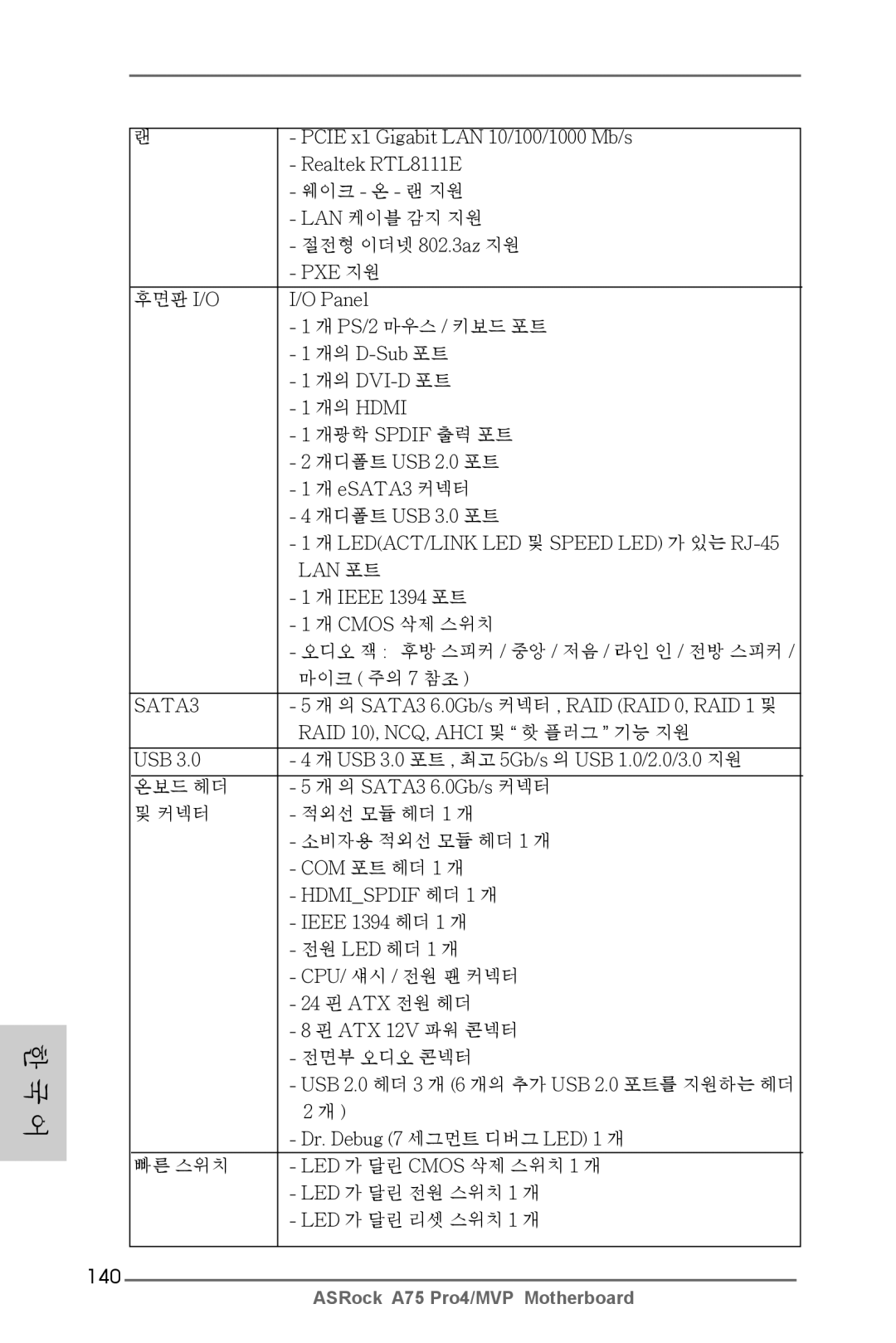 ASRock A75 Pro4/MVP manual 140 