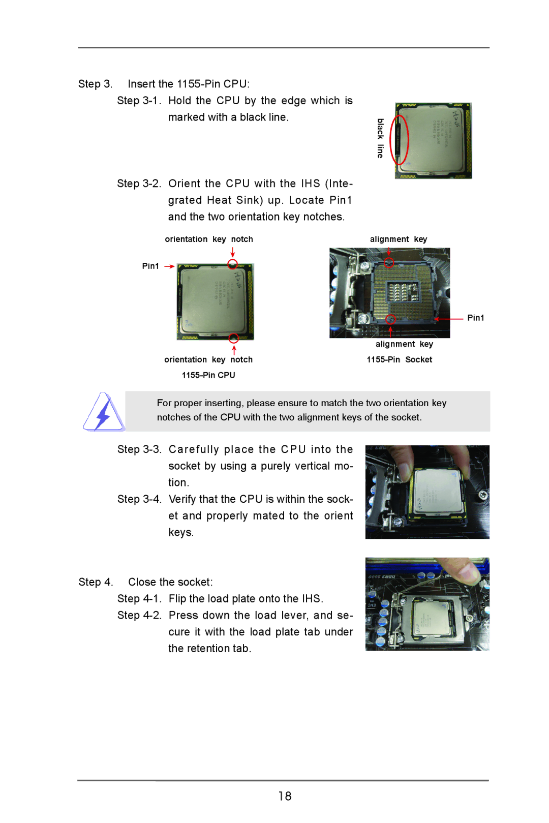 ASRock B75 Pro3 manual Black line 